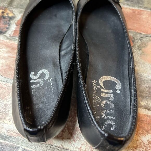 Size 8 Sam Edelman by Circus Black Felicia Ballet Flats - Picture 4 of 7
